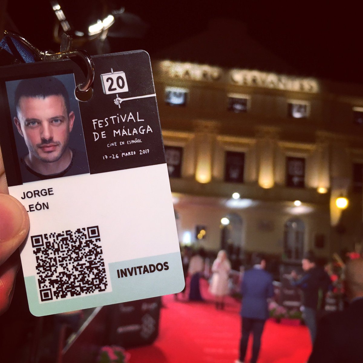 Festival de Cine Español de Malaga, gracias por la invitación • <a href="/festivalmalaga/">Festival de Málaga</a> #malaga #malagueño #actor #cine #20festivalmalaga #pelicula