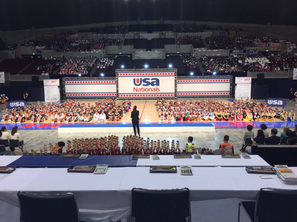 Day 2 of 4 of usa nationals #usanationals17japan