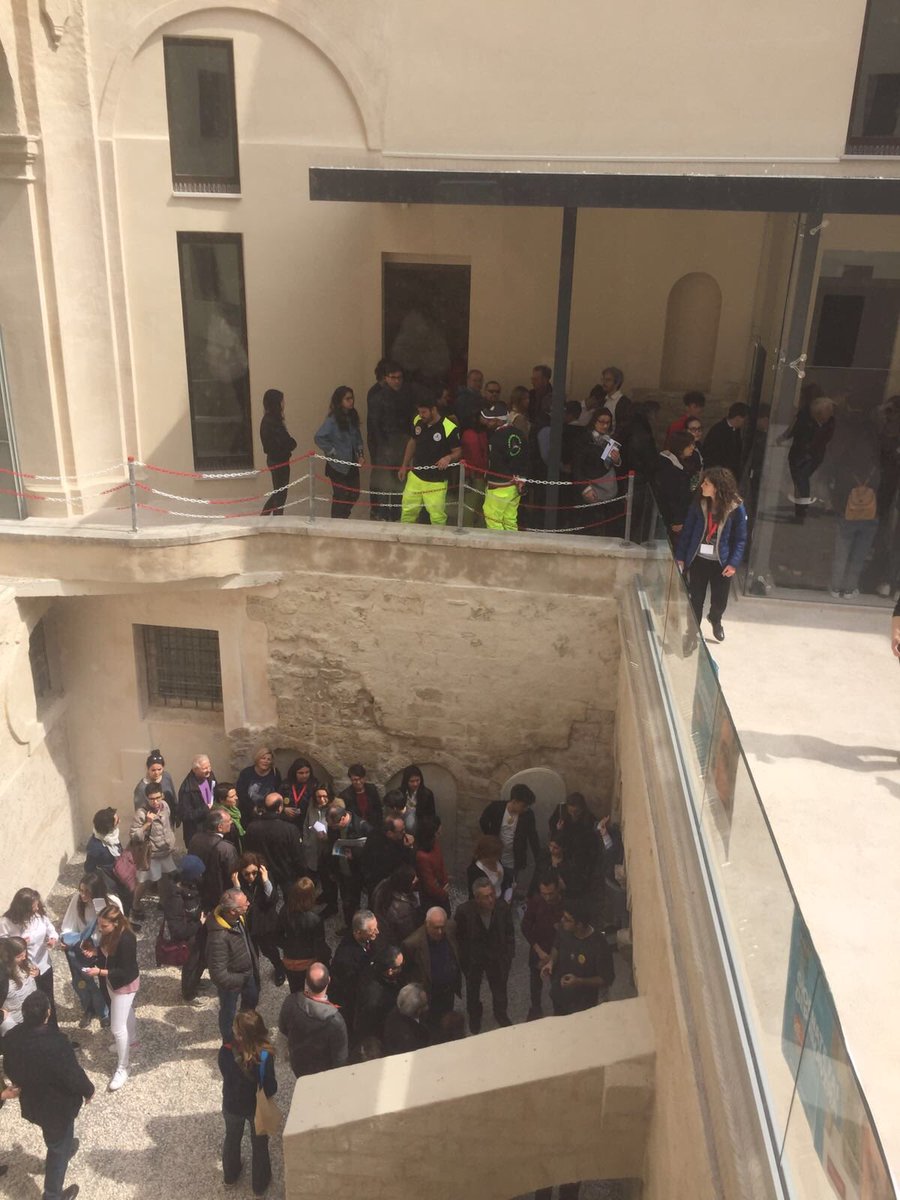 Tantissimi baresi alla scoperta di Palazzo San Michele per le Giornate di Primavera del <a href="/Fondoambiente/">FAI</a>