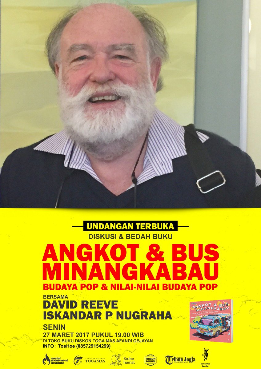suluhpergerakan's tweet image. Satu hari penuh bersama David Reeve. Silahkan teliti posternya dan ajak teman terbaik dalam hidup Anda. #DiskusiJogja #DavidReeve