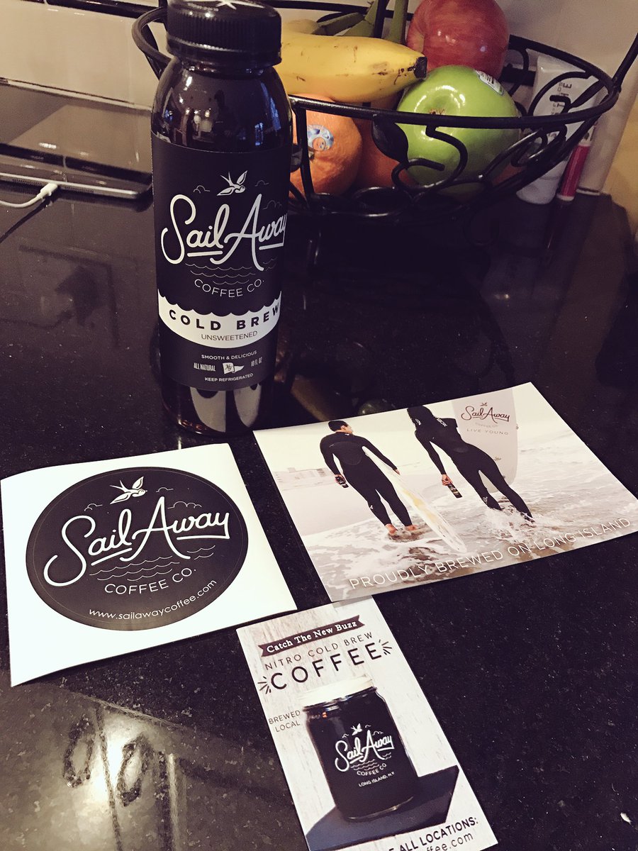 It's Sunday Morning, you're waking up, you want #coffee... you need <a href="/sailawaycoffee/">Sail Away Coffee Co.</a> in your life. Home delivery &amp; in stores. #Race day fuel