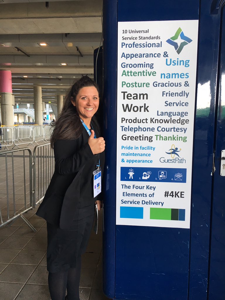 alisongray35a's tweet photo. Creating special experiences one guest at a time! #4KE@WembleyStadium @DelNorthJobsUK @delawarenorth @wembleystadium @ClubWembley https://t.co/L2hLAFBuZ6