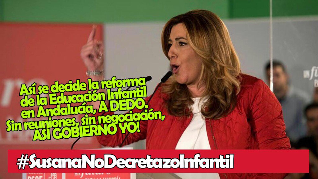 RahipE88's tweet photo. #SusanaNoDecretazoInfantil @susanadiaz te va quedando claro que no estamos conformes,no??? https://t.co/t4FkrGq2g2