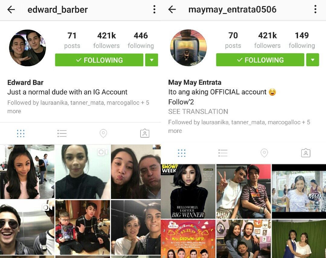 babysali80's tweet photo. #MayWard instagram's followers 😁❤ these's conicedinces or Destiny's 😂😂💑❤

@MarydaleEntrat5 @Barber_Edward_ https://t.co/cdrfj53oUO