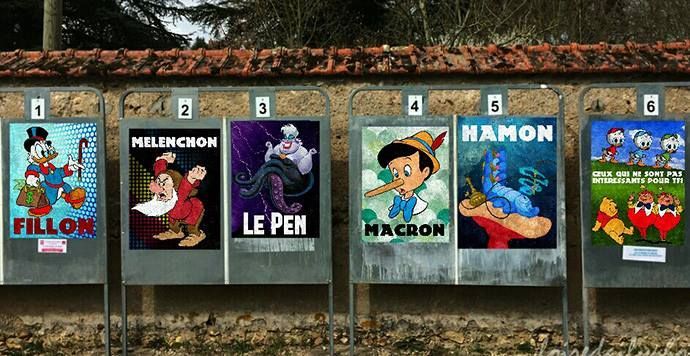 creapills's tweet photo. Malin ce détournement des affiches électorales... On adore ! https://t.co/JGtSNpaLFm