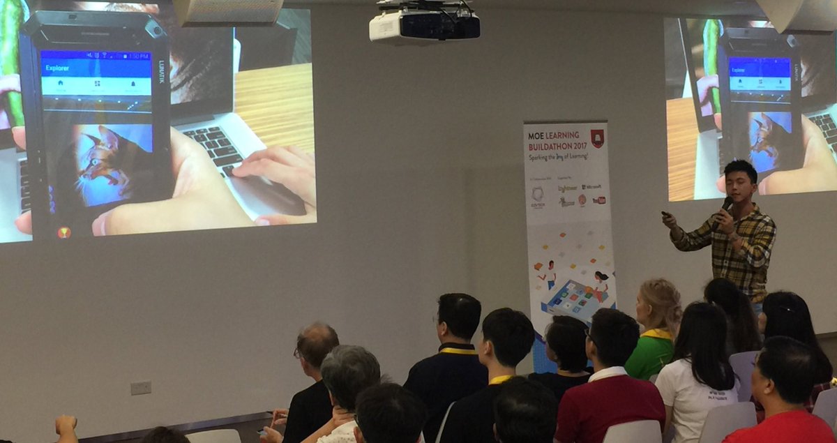 BillyTeoYH's tweet photo. #imagerecognition #app with #gamification. Impressive demo video. #LearningBuildathon https://t.co/aaey5HV6xQ