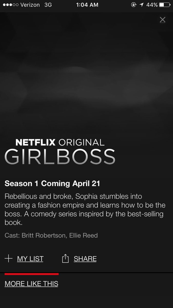 SistaMon731's tweet photo. Fer sure not canceling NETFLIX - uber excited for  #netflixgirlboss #girlboss @GIRLBOSS @sophiaamoruso 🙌🏼 https://t.co/78BwKTO6p2