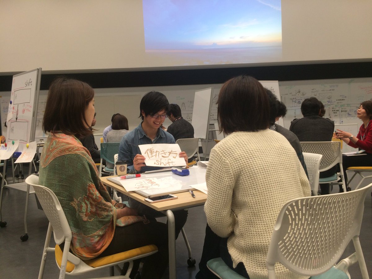 EN_Lab's tweet photo. 自分が描きたい未来をみんなで考えていきます。それぞれの価値観、思いを掘り下げて、未来を創るために何ができるのかを考えます。
#Workshop3_0 https://t.co/b5VcAGuPYn