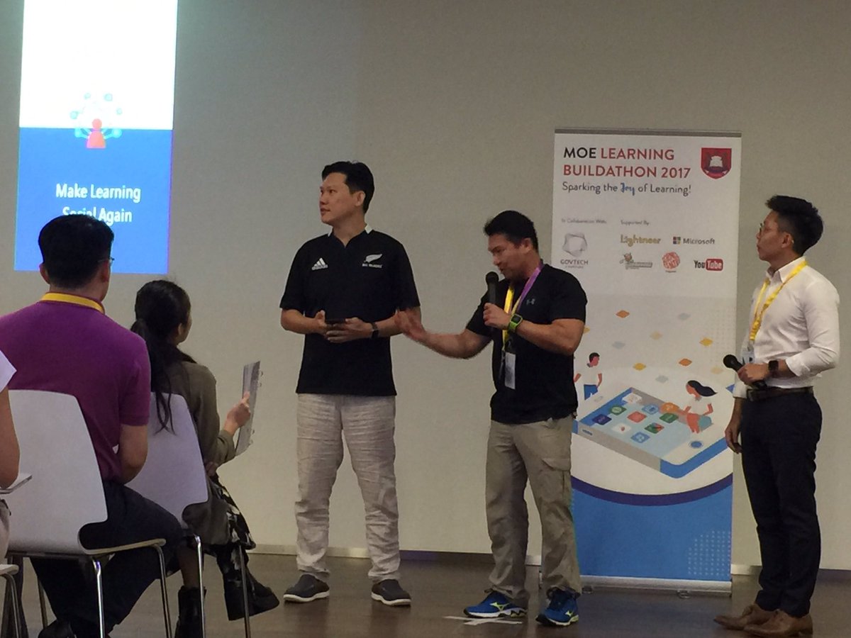 BillyTeoYH's tweet photo. Team Kilat with #gamification #app. Students can level up when they learn and 'fight'. Has a fighting chance. #LearningBuildathon https://t.co/Xy0mtzA2fH