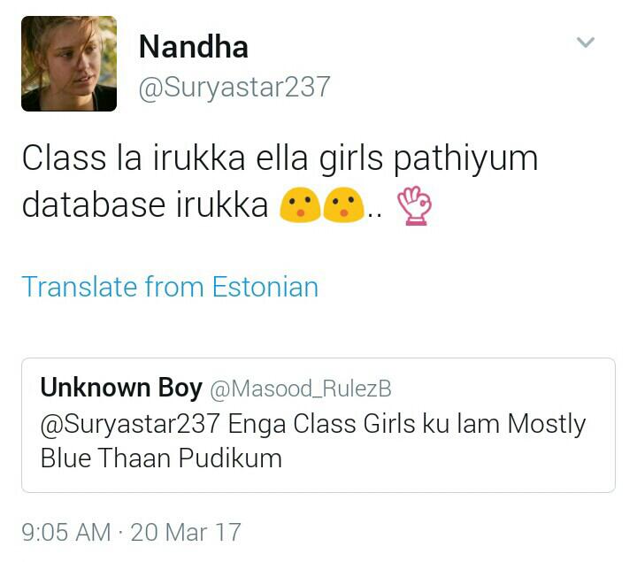 plutotrends's tweet photo. Database i Nice aga vangi avargalai Ushar seiya ninaikum #SilentPlayBoyNandha @Suryastar237 is now trending in pluto
https://t.co/hOCSDbBkMD https://t.co/Dp4joWqffg