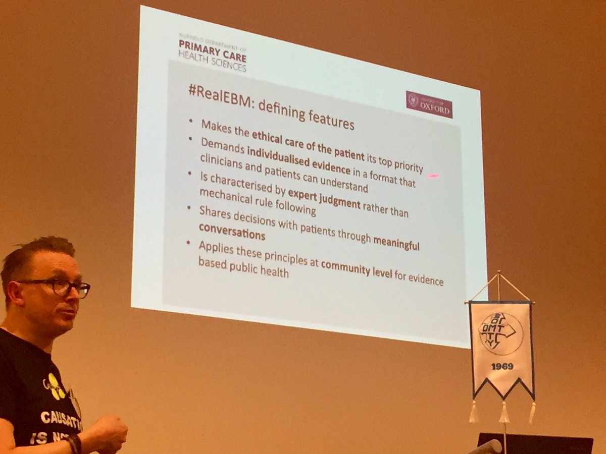 josefsenmartin's tweet photo. @RogerKerry1 final presentation #DMPA2017 - on evidence, science, causation, complexity - N=1 👌@MSKPhysioDK https://t.co/znnUlwV7Wv