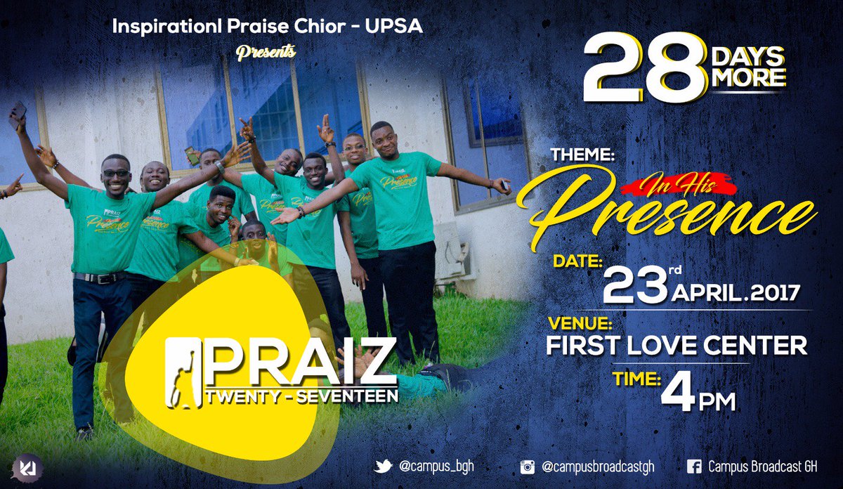 campus_bgh's tweet photo. Matthew 18:20 “For where two or three are gathered in my name, there am I among them."
#iPraiz2017 #InHisPresence #28DaysMore https://t.co/nfDTmoC9bk
