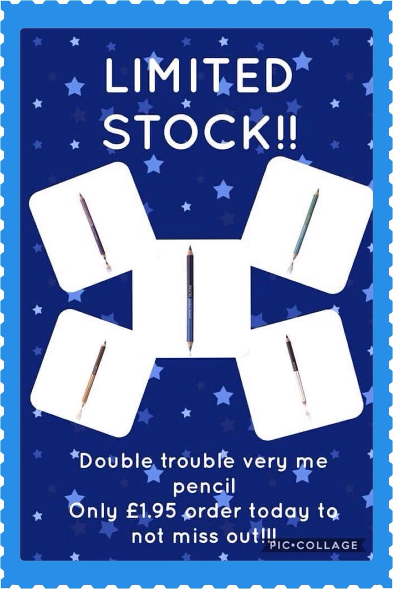 cazzako's tweet photo. WoW Double Pencil for only £1.95 😱
Get yours order today https://t.co/TyRN24vVSk
