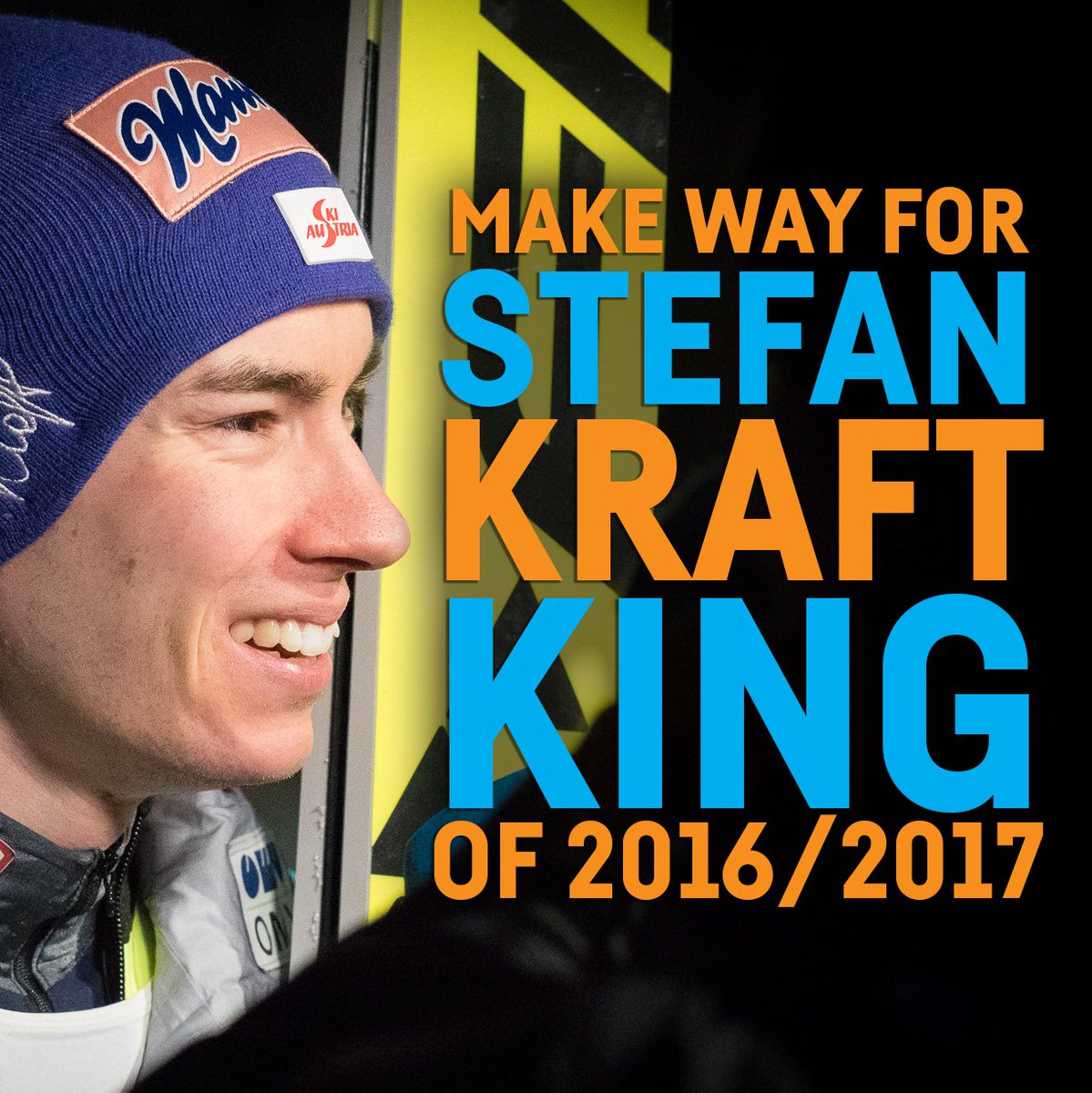 Vikersund's tweet photo. What a season for Kraft! #skijumpingfamily https://t.co/FQ3mPowNgS