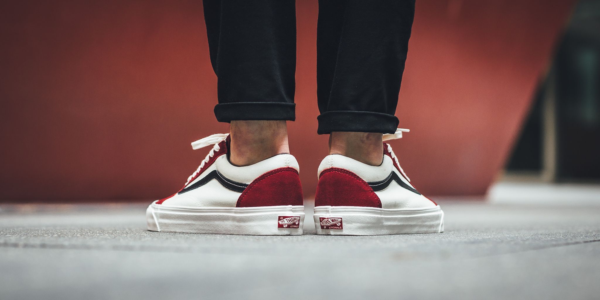 vans og old skool lx red dahlia