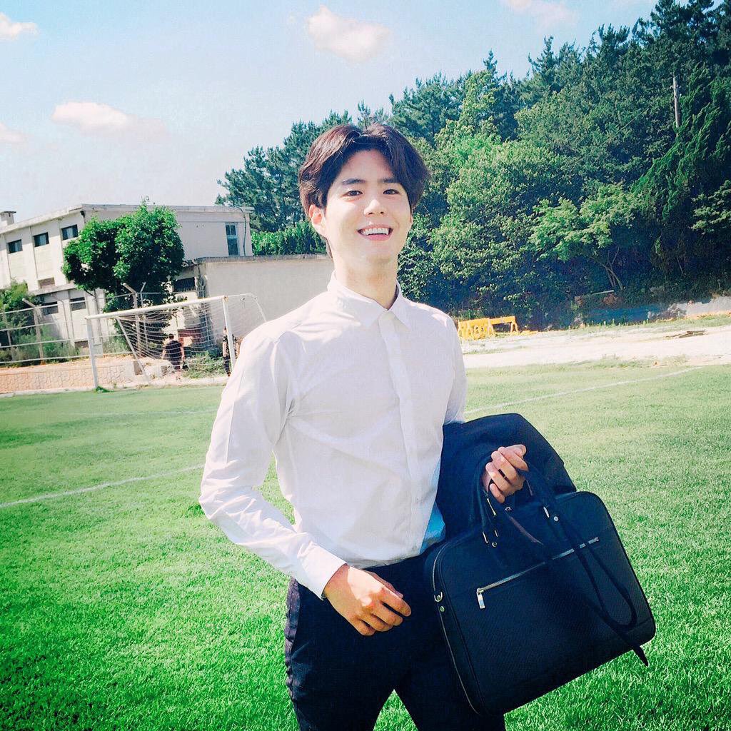 ParkBoGum_PH's tweet photo. Our daily dose of sunshine. Hihihi 😍❤❤ #ParkBoGum #박보검 https://t.co/tpQ5OCYZew