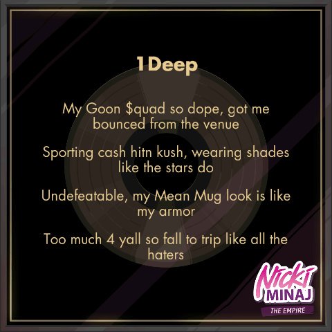 DTredbone125's tweet photo. Check out my new lyrics!#NickiMinajEmpire https://t.co/7fTtXfcg2J https://t.co/jlTFBWHHxJ
