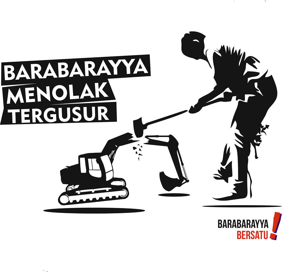 Lawan penggusuran #Barabaraya #Barabarayabersatu #Barabarayamelawan #Lawanpenggusuran