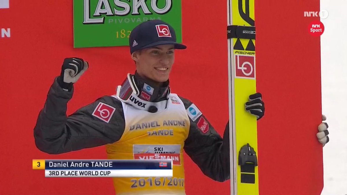 Vikersund's tweet photo. And our very own @Daniel_Andre24 - we are just so so proud of this guy from Kongsberg 💪💪 #skijumpingfamily #Fisskijumping https://t.co/iRS9Tkyvx1