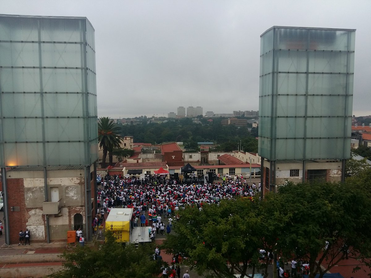 lead_sa's tweet photo. This morning hundreds of walkers took the the streets of Jozi in the 3rd annual #WeWalk2017 with @VisitConHill https://t.co/1LnoNzJUXZ https://t.co/C6nsx3dfyO