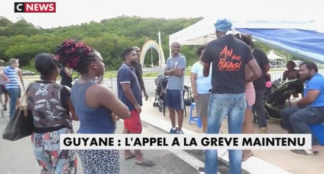 CNEWS's tweet image. La contestation monte en #Guyane 
bit.ly/Guyane_Contest…
