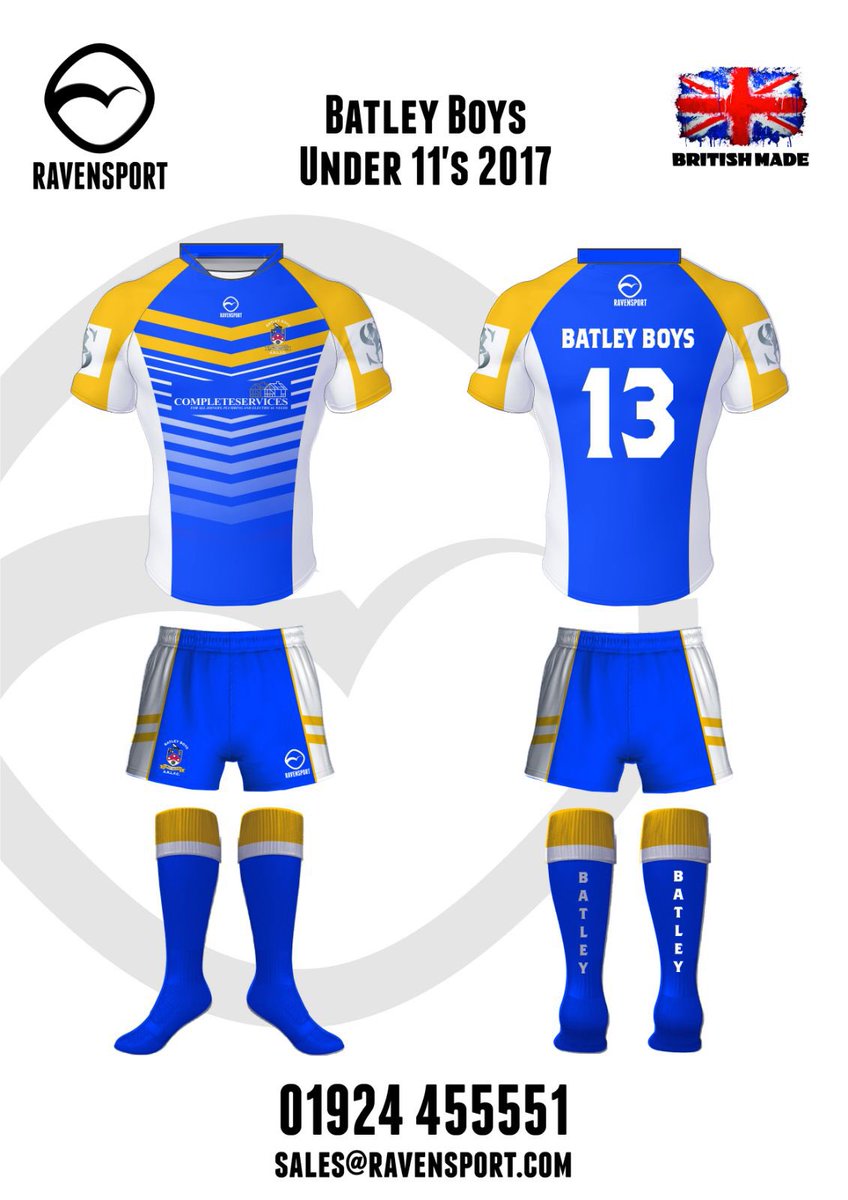 Completeservltd's tweet photo. Proud to be sponsoring my #local #rugbyleague @BatleyBoysArlfc again. @RavensportUK @BatleyRLFC @ainy18 @c_southernwood7 #9ole #complete https://t.co/2TeUM4FdoX