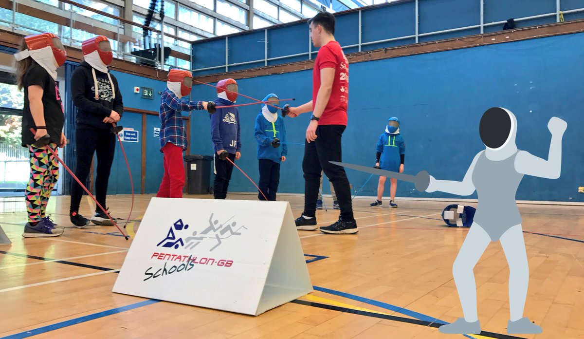 PGBDevTeam's tweet photo. Taster Fencing Session at #SchoolsChamps need to book in quick to get a place!!! @PentathlonGB https://t.co/61BzvlTip0