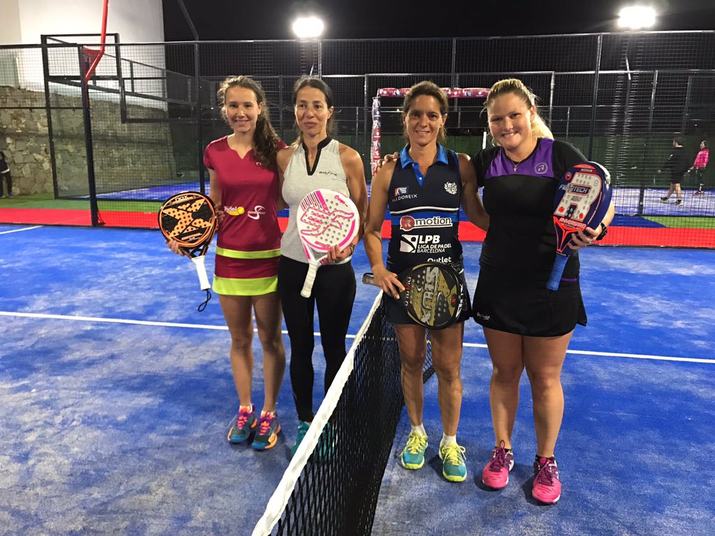 Inauguración <a href="/MaresmePadel/">Maresme Padel Club</a> espectacular!Partido exhibición con <a href="/paueyheraguibel/">paula eyheraguibel</a> <a href="/aranzaosorou/">Aranzazu Osoro Ulrich</a> <a href="/nuriarivasv/">nuria rivas vázquez</a> 3 cracks!