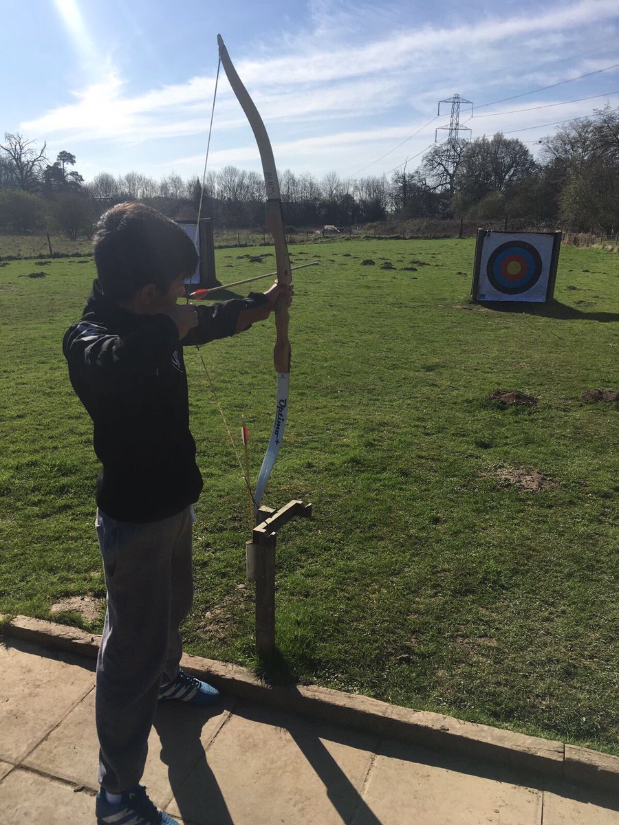 A morning of archery #RobinHood