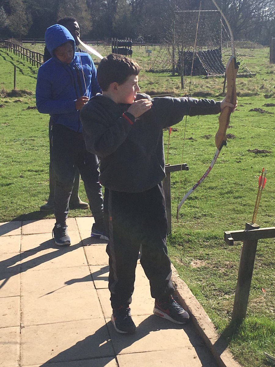 A morning of archery #RobinHood