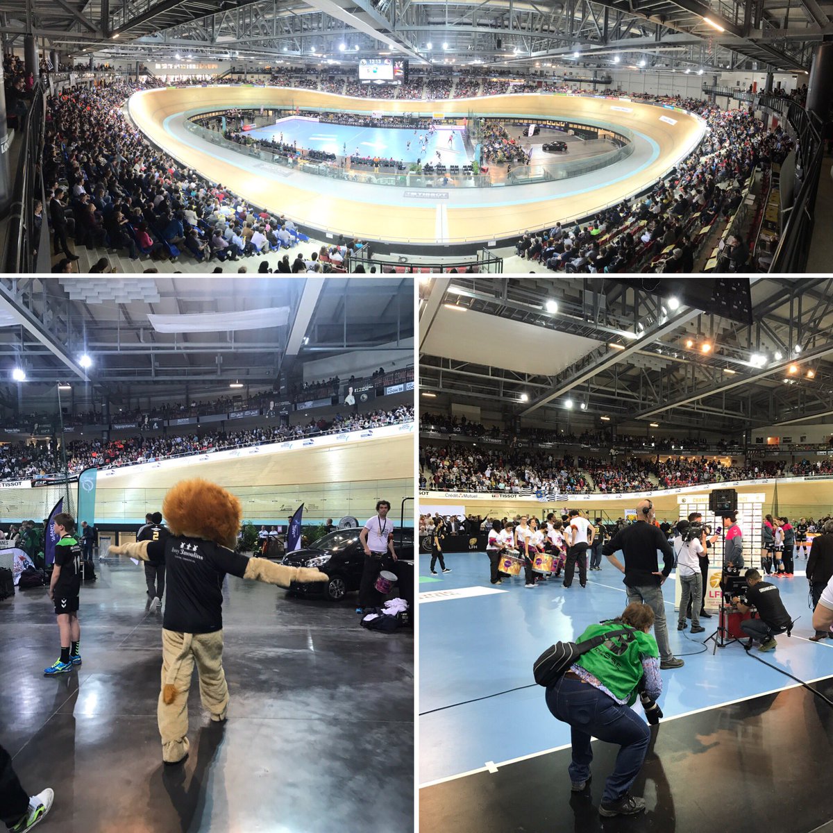 Velodrome_nat's tweet photo. Victoire de @IssyParisHand face à @HBCBrestPAB devant plus de 5400 spectateurs au Vélodrome !
#handball #sportfeminin #affluenceRecord # https://t.co/qOwBqXDuEQ