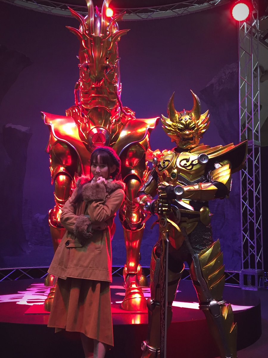 大関英里 今年も牙狼に会えました ちょっとだけ 魔戒法師っぽく キリッとキメて参りましたよ W O Aj17 牙狼 轟天