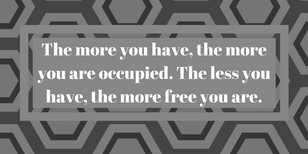 TaysTidySpaces's tweet photo. The less you have, the more free you are. ~ Mother Teresa #1SpaceAtATime #BTheBestU https://t.co/xFtGrFmRCX