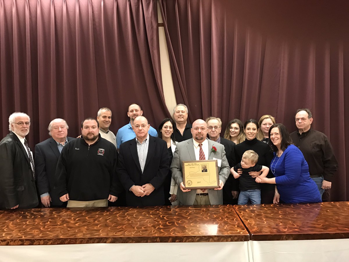 Great Day for Ossining Basketball. "We made it into the NYS Basketball Coaches Hall of Fame" #weawardnotameaward