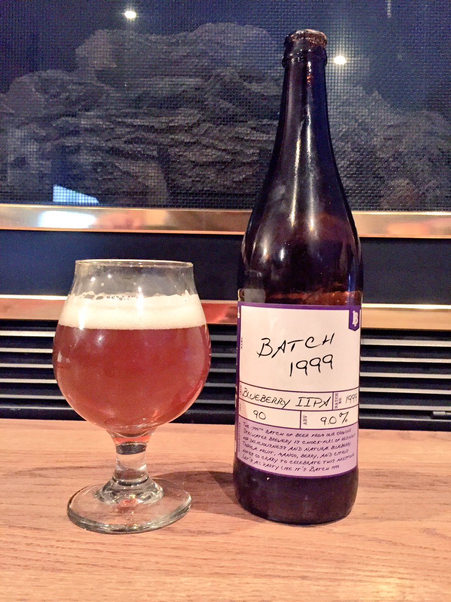 WineAndGarden's tweet photo. RT^@IowaCraftBrews: I didn't know what to expect with a blueberry IIPA. @LiftBridge killed it with this offering! #batch1999 #takechances https://t.co/LncC4a0Rjv