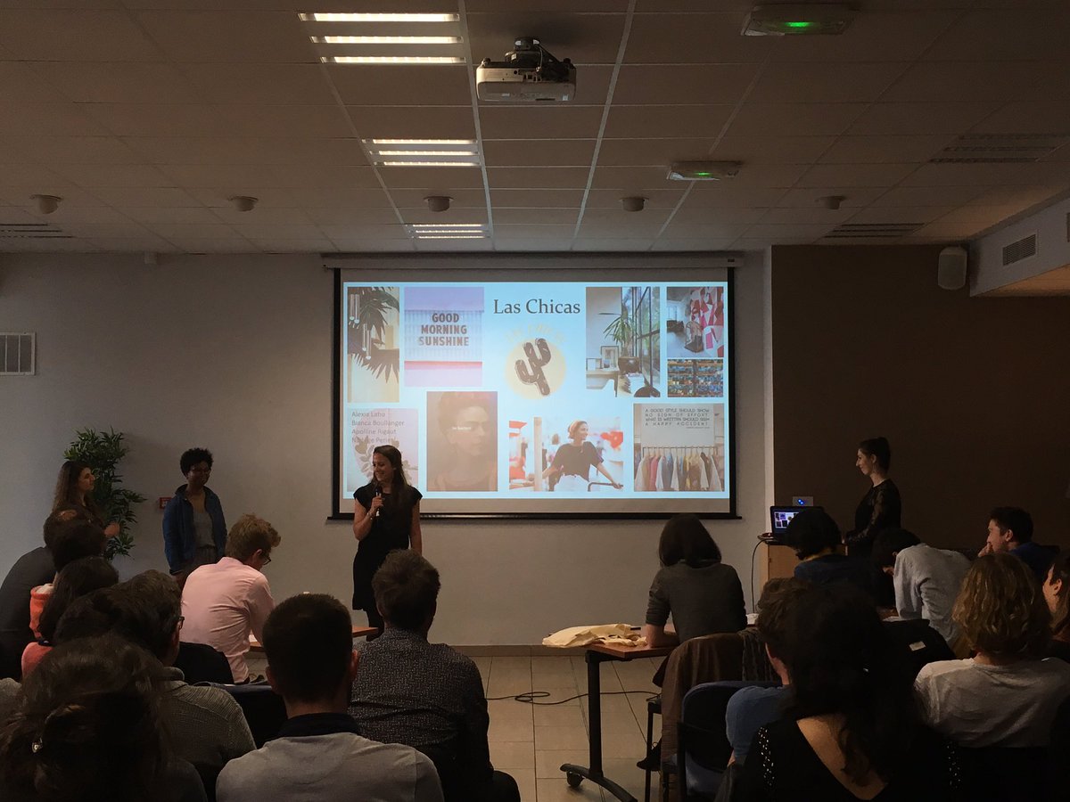 4ème pitch : Las Chicas -> une boutique de vêtements éthiques  &amp; esthétiques ms aussi ateliers de sensibilisation #Challengeonsnotrefutur