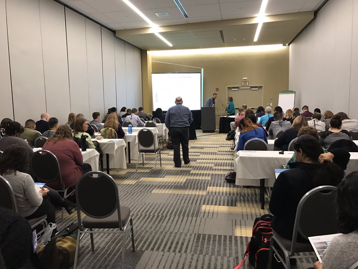 #ACPA17 engaging ACPA members in discussion racial justice strategic imperative