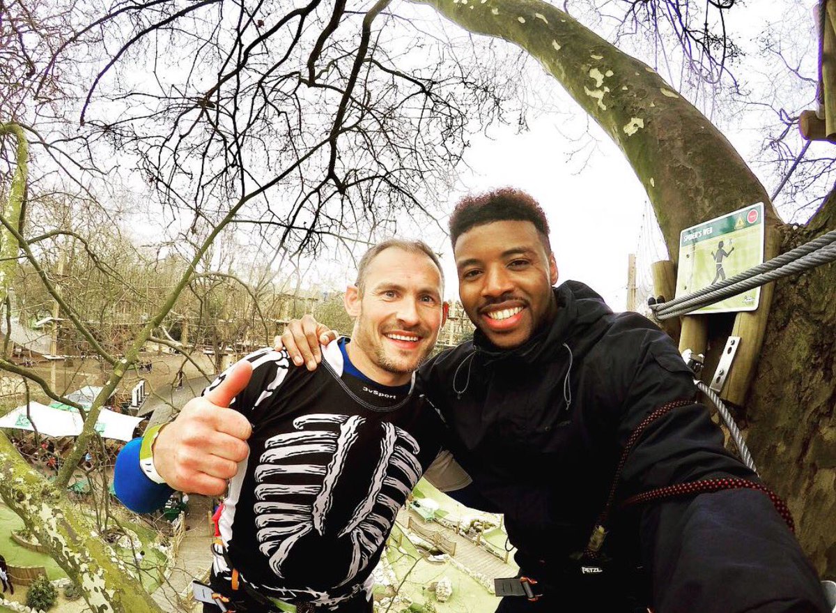 | Brother from another mother | @popejp1980 | GoApe Battersea Park | Tree Top Adventure | #goape #batterseapark #brothers