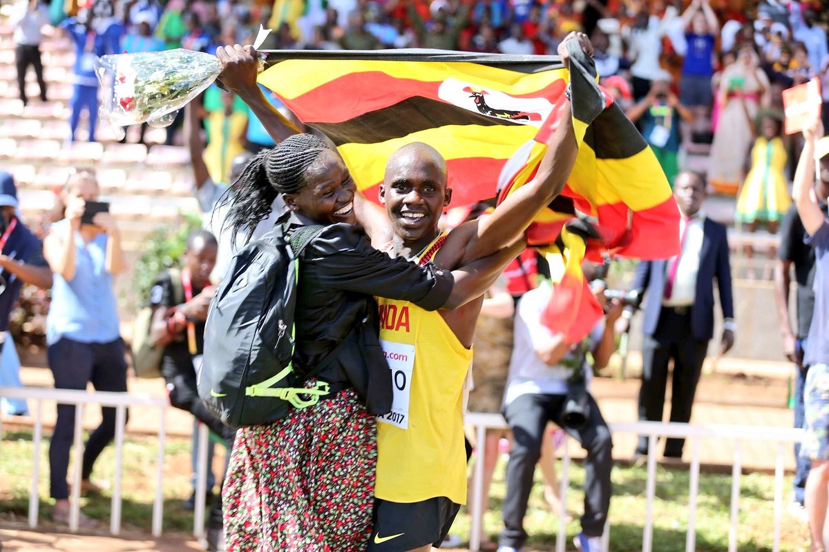 Canaangents's tweet photo. Congrats to the gallant Son of the Land  Jacob Kiplimo on winning a Gold medal in #iaafkampala2017 you did Uganda proud #ProudToBeUgandans https://t.co/A2movv37lc