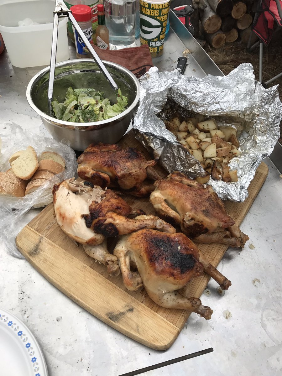 Cooking syrup is hard work - must stay fueled...