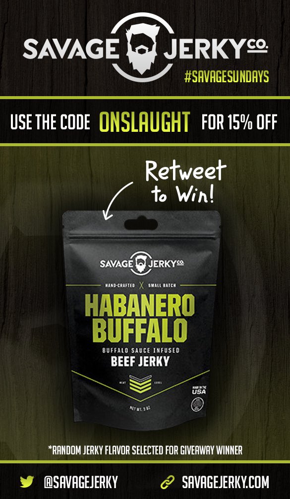 Happy #SavageSundays from oS &amp; <a href="/SavageJerky/">Savage Jerky Co.</a>! Make your gaming even tastier with a chance to snag this award-winning jerky! RT to win! 🐉🔥