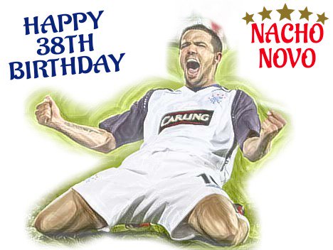 HAPPY 38TH BIRTHDAY

NACHO NOVO         