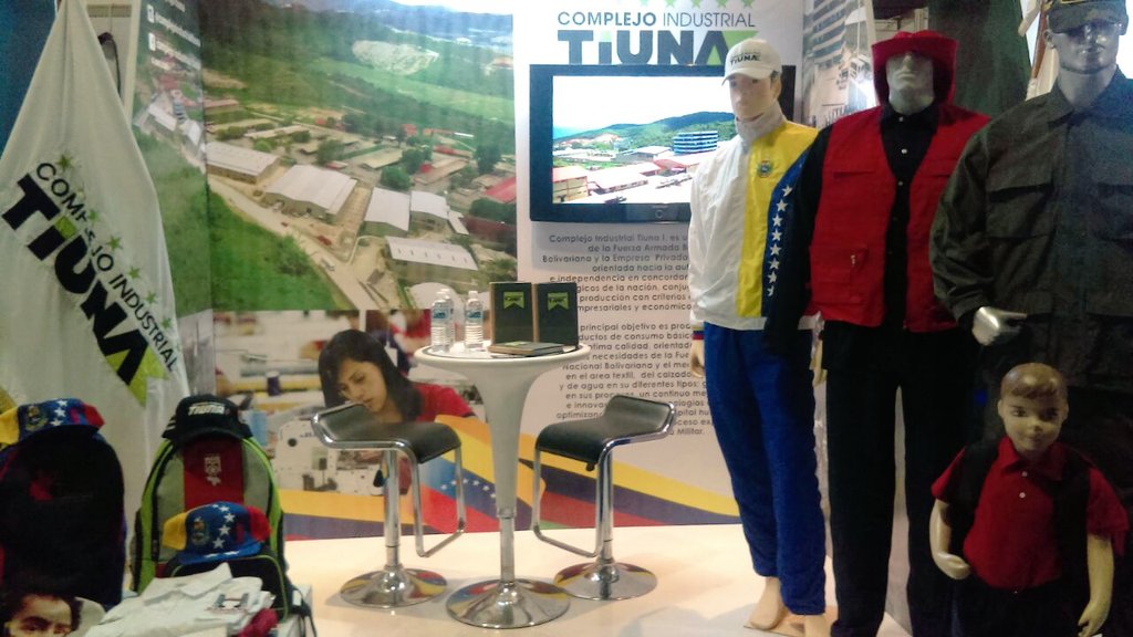 PrensaFANB's tweet photo. Este domingo 26-M, te invitamos a visitar el Stand del Motor Industria Militar en la Expo Potencia Venezuela 2017. #26MDiaDeLibertadPatriota https://t.co/IWcVWjDyAh
