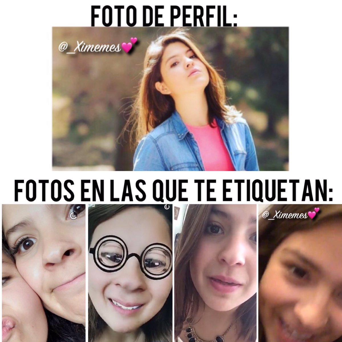 _Ximemes's tweet photo. Super literalππ³
β’
Se que tenia q poner fotos donde saliera fea pero notese que es @xime_martz y eso era imposibleππ
β’
#ximemartz #ximemes https://t.co/qwtEBEFjRq