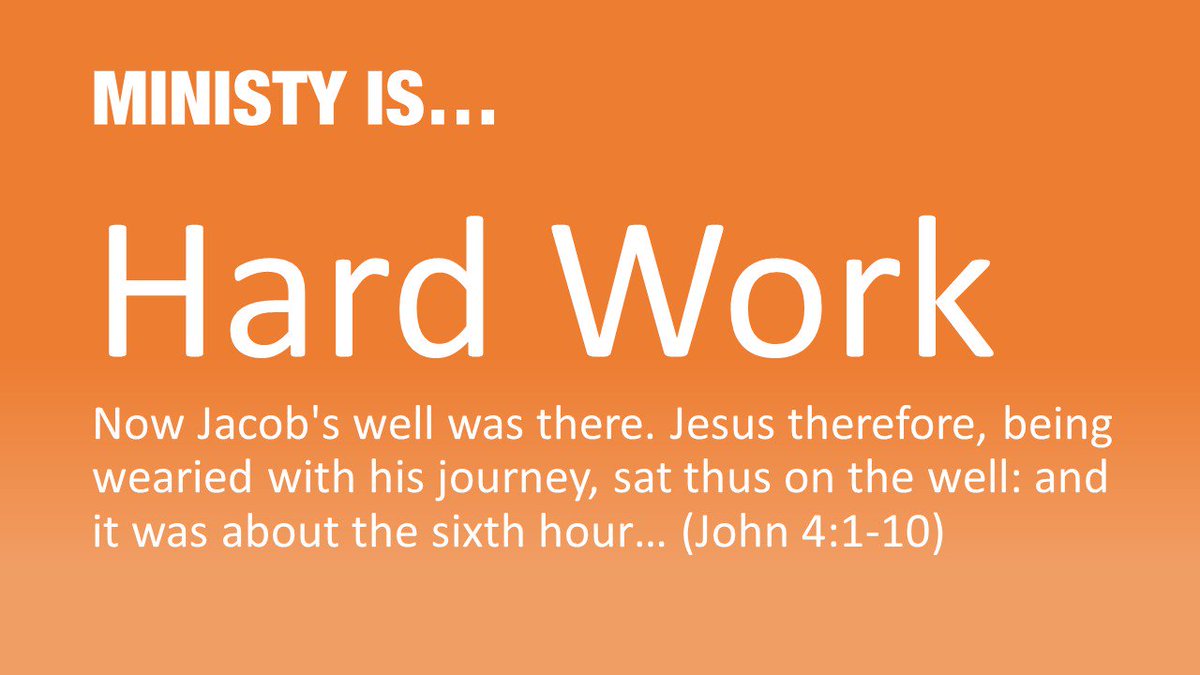 NTCOGbarataria's tweet photo. People see others do ministry under the anointing, making it look so easy, but they don't realise how much work is involved
#MinistryIs https://t.co/R4yTjv28TI