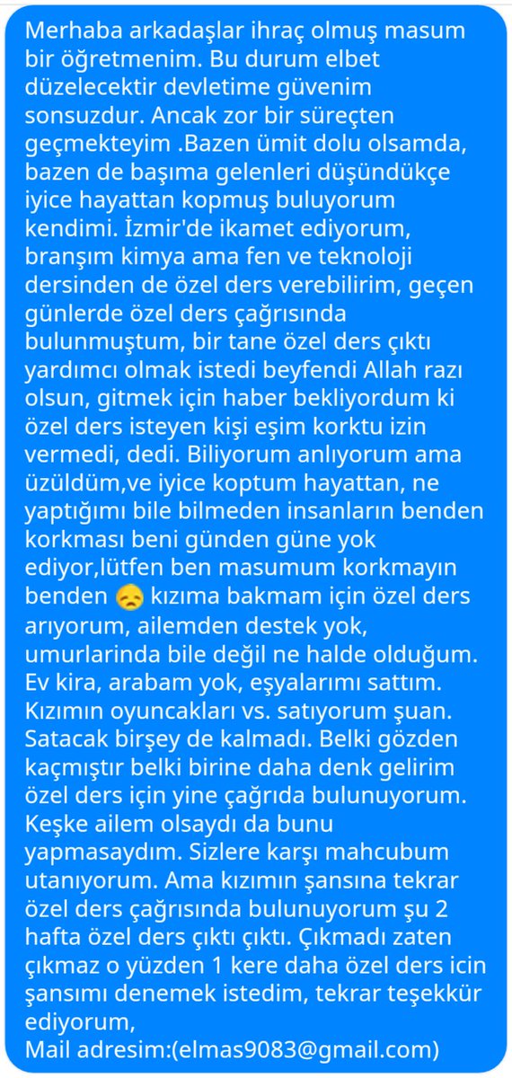 magdurmesaji's tweet photo. "Ben masumum korkmayın benden, kızıma bakabilmek için özel ders arıyorum..."

@arzuyldzz @HudaKaya777
@gergerliogluof https://t.co/8XPF3AtxsF