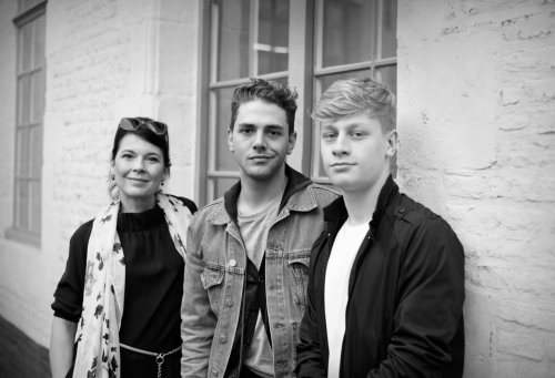 #AnneDorval, #XavierDolan ve #AntoineOlivierPilon Mommy (2014) filminin setinde. #ViveLeCimema