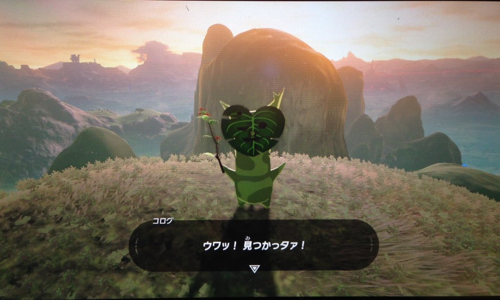 有栖 Twitterren 友人が貸してくれた Switch ゼルダの伝説