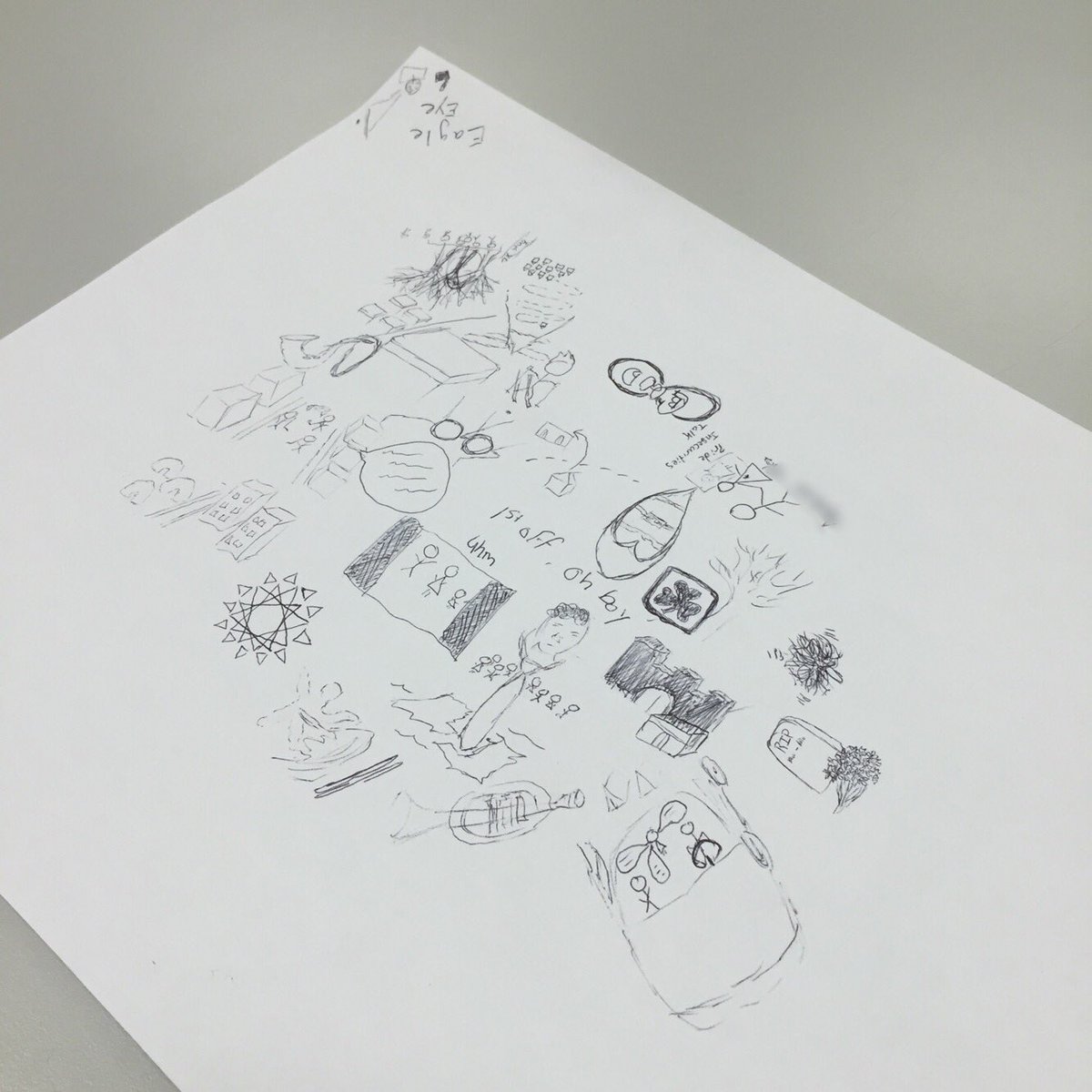 MsKosacky's tweet photo. Throwback to my first attempt at sketchnoting during "a time of transition" presentations with @DizGlithero 
#sketchnote https://t.co/0uv7ARO9MJ