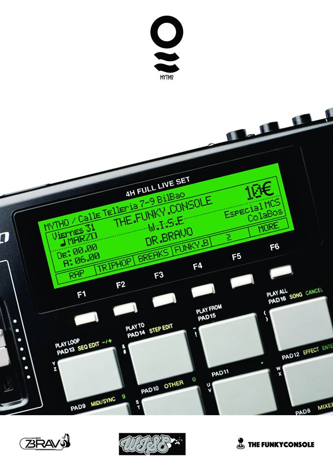 V31 Marzo
Sala mytho
00:00 - 06:00

S1Abril
Ubicación secreta (Bilbao)
+info por privado